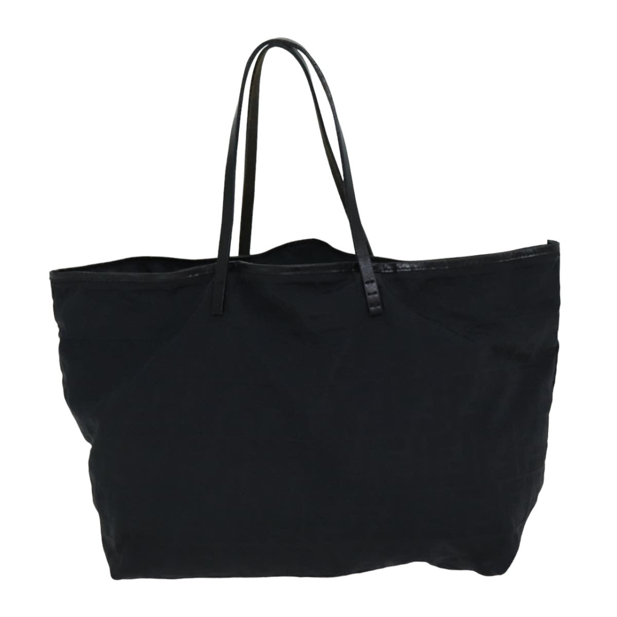 Luxury Fendi Zucca Canvas Tote Bag Black76012
