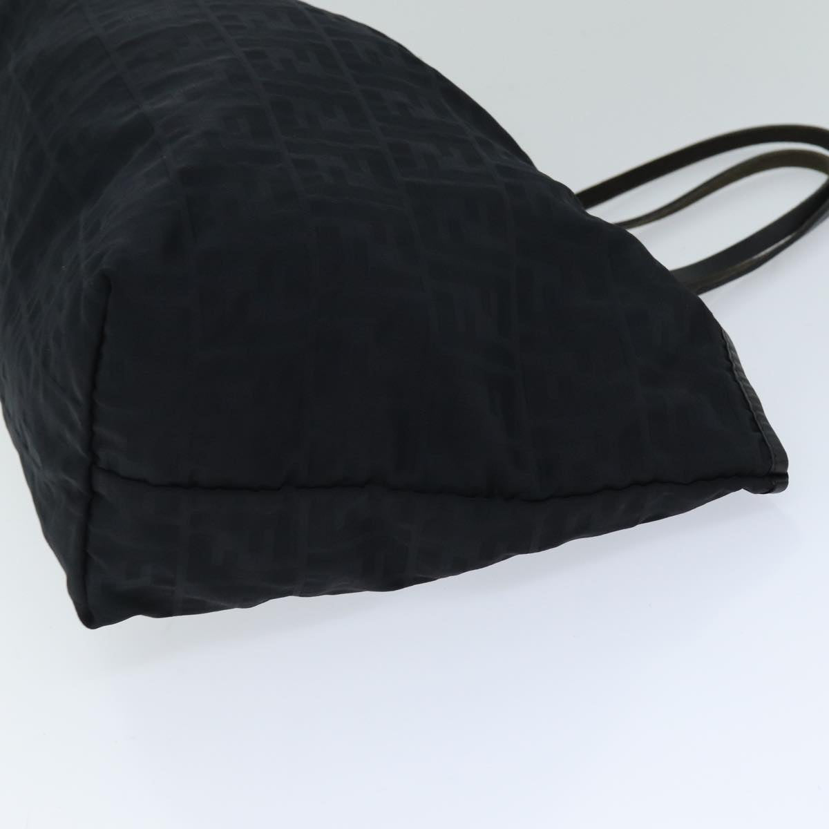Luxury Fendi Zucca Canvas Tote Bag Black76012