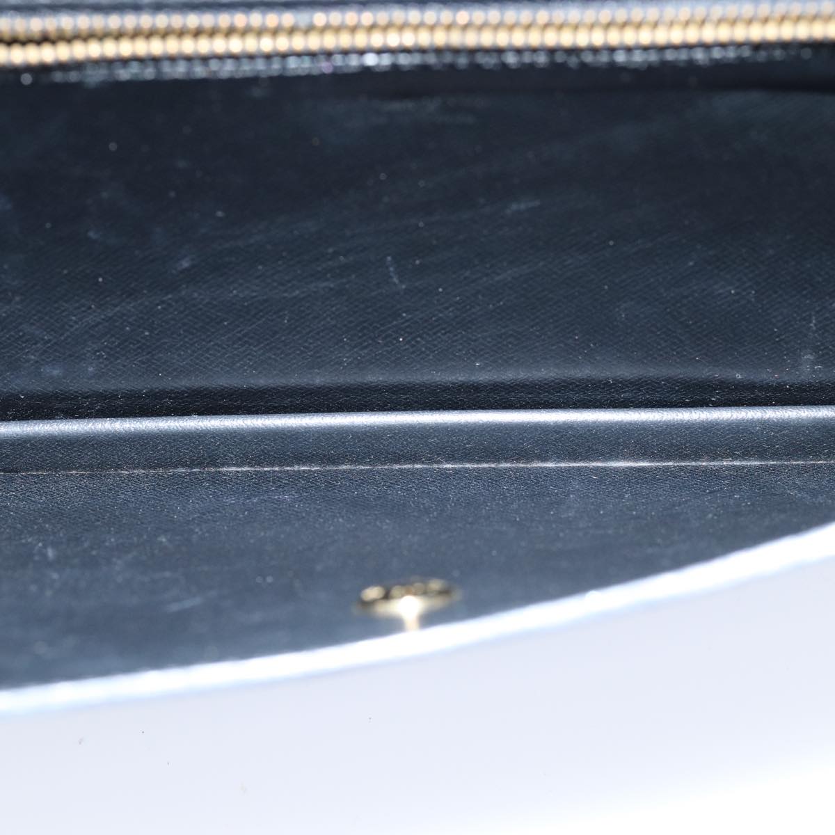 LOUIS VUITTON Epi Montaigne 23 Clutch Bag Blue M52665 LV 76032