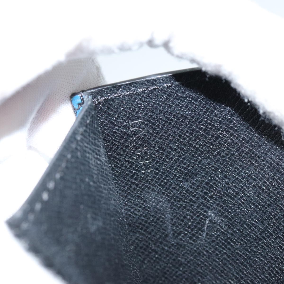 LOUIS VUITTON Epi Montaigne 23 Clutch Bag Blue M52665 LV 76032
