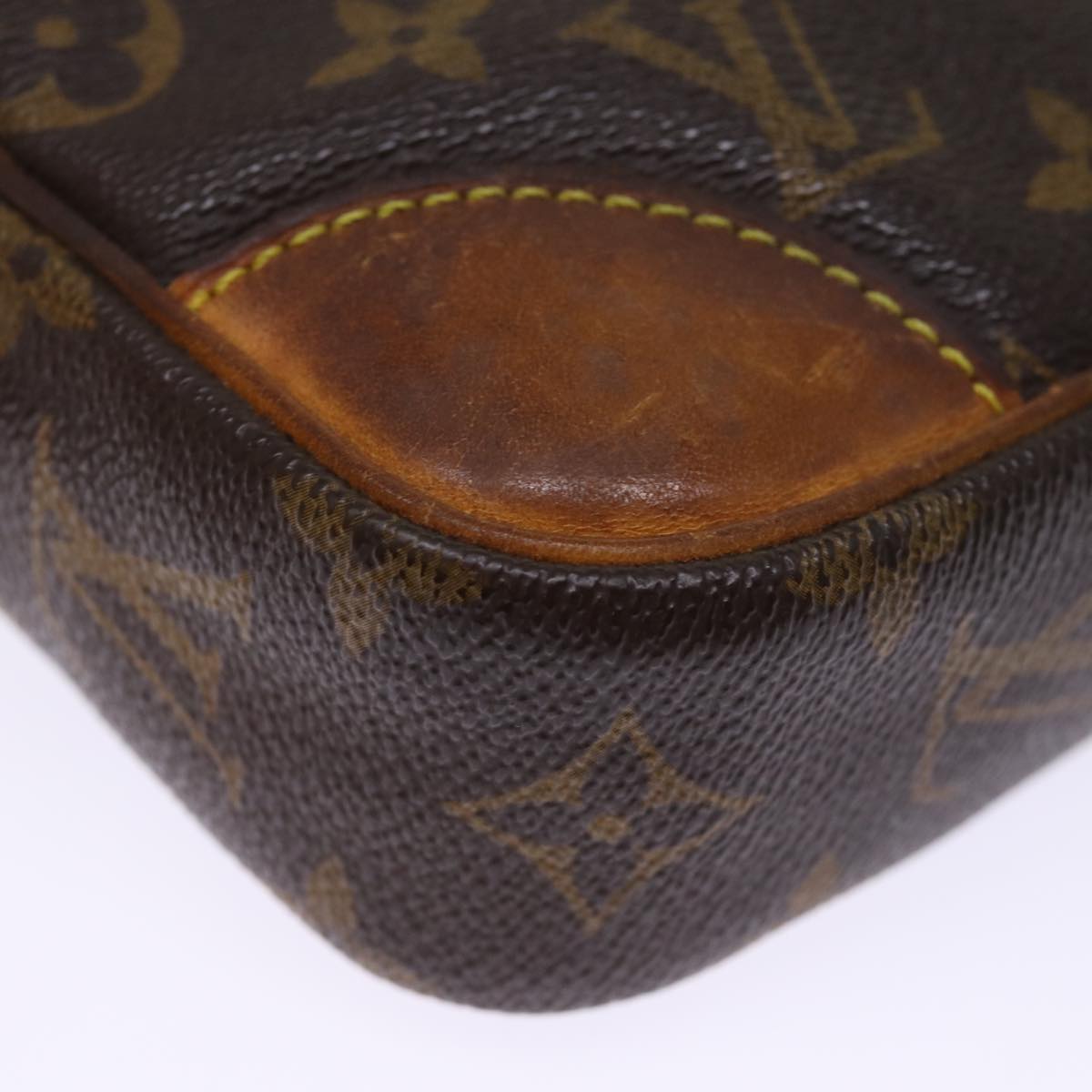 LOUIS VUITTON Monogram Marly Dragonne GM Clutch Bag M51825 LV 76036
