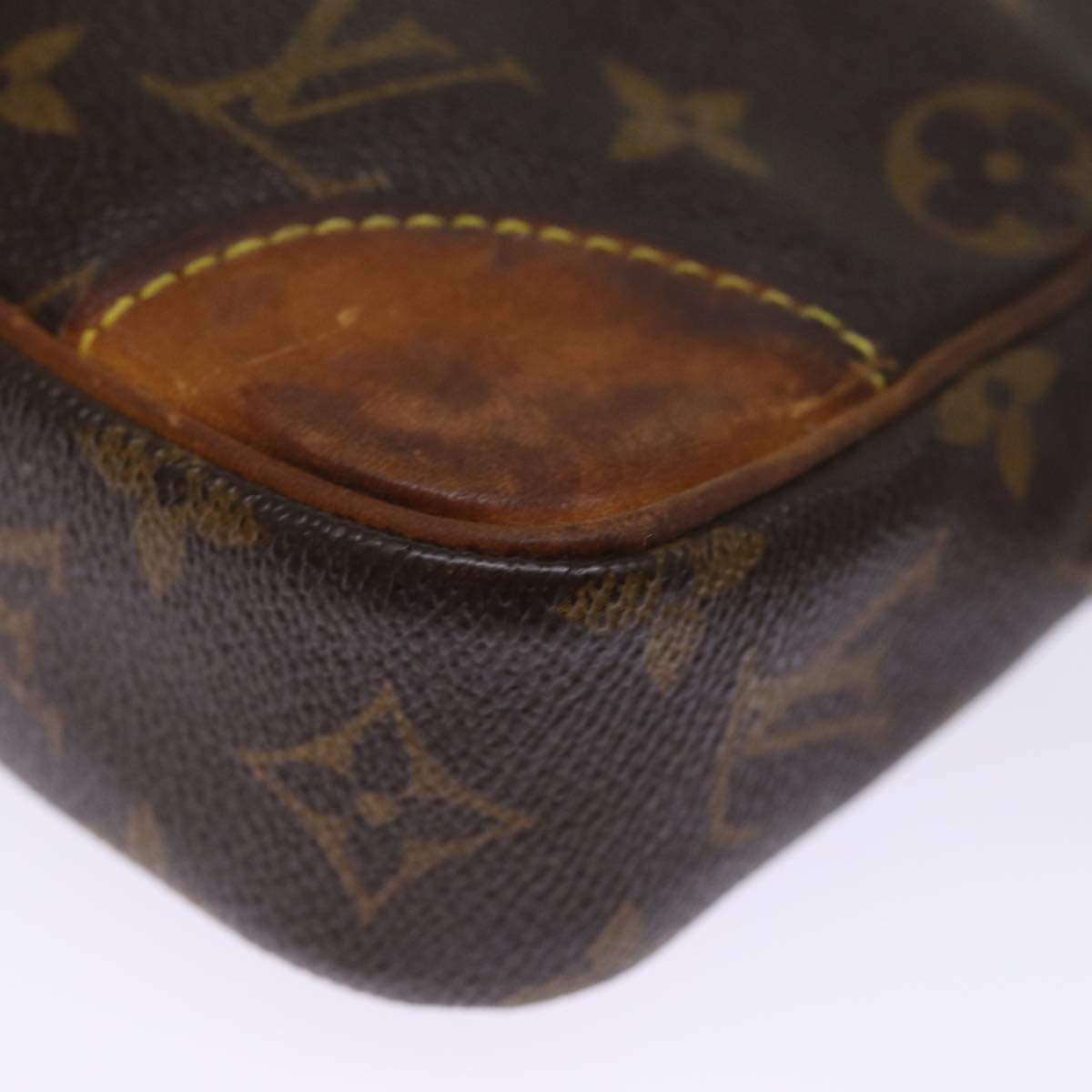 LOUIS VUITTON Monogram Marly Dragonne GM Clutch Bag M51825 LV 76036