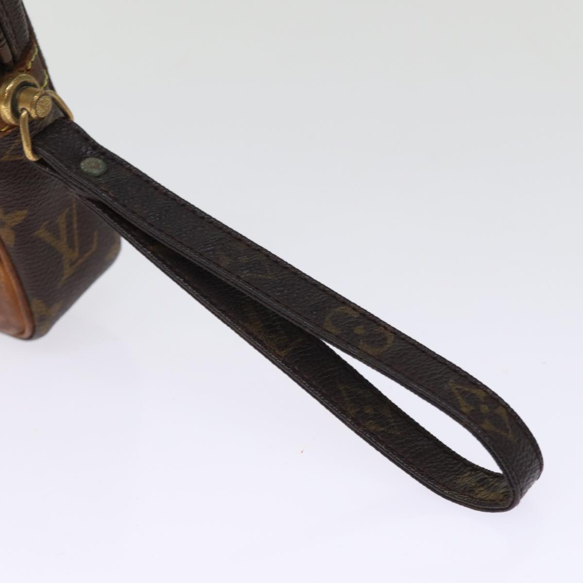 LOUIS VUITTON Monogram Marly Dragonne GM Clutch Bag M51825 LV 76036