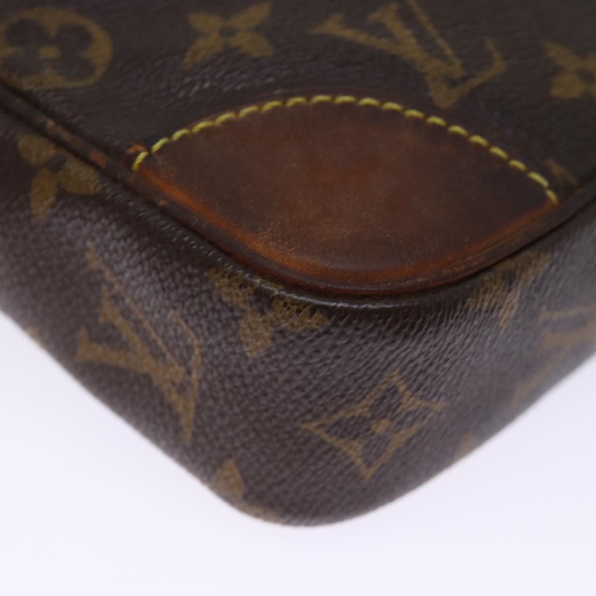 LOUIS VUITTON Monogram Marly Dragonne GM Clutch Bag M51825 LV 76036