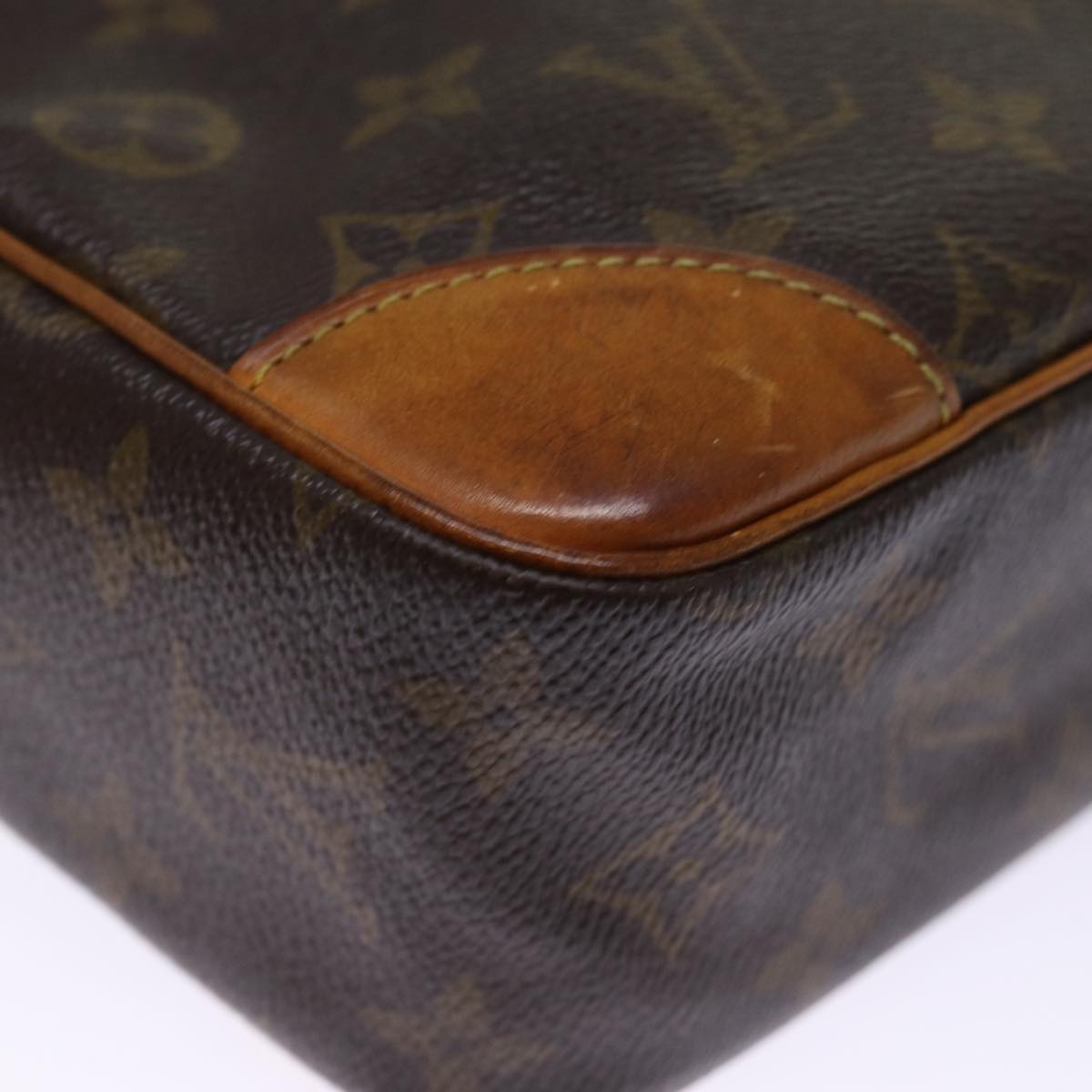 LOUIS VUITTON Monogram Compiegne 28 Clutch Bag M51845 LV 76039