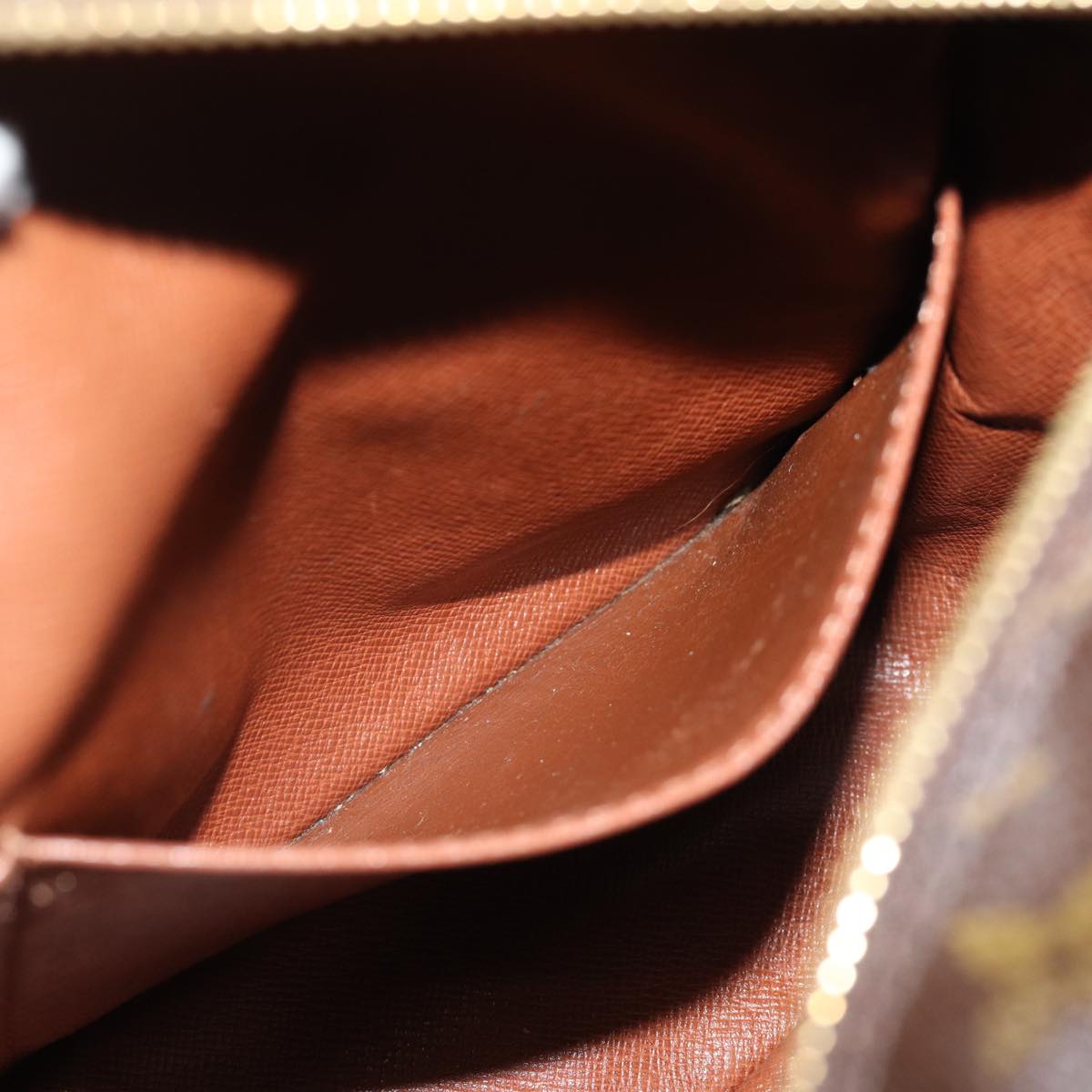 LOUIS VUITTON Monogram Compiegne 28 Clutch Bag M51845 LV 76039