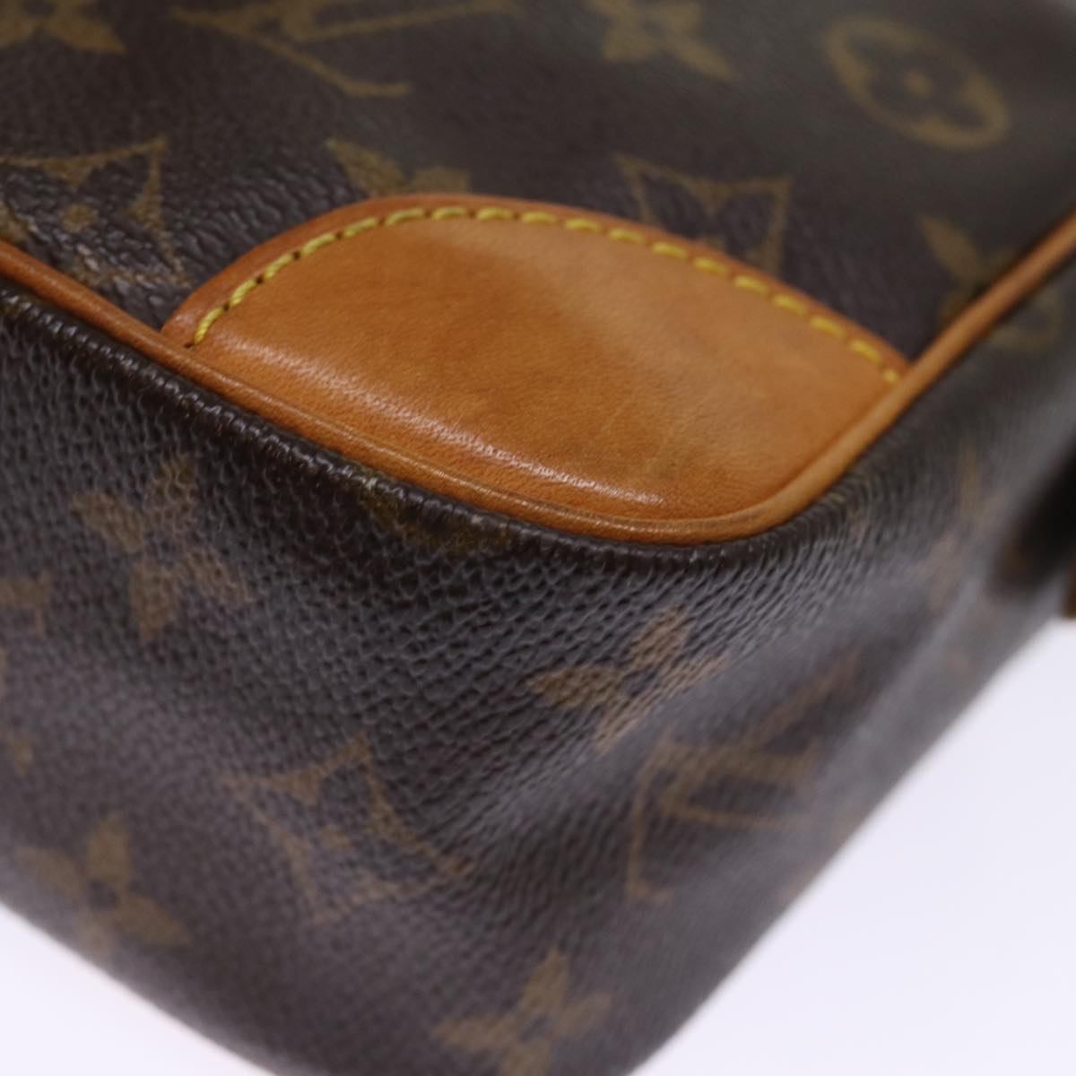 LOUIS VUITTON Monogram Compiegne 28 Clutch Bag M51845 LV 76040