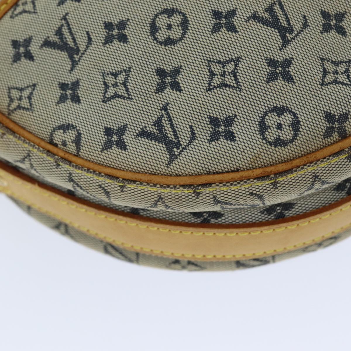 LOUIS VUITTON Monogram Mini Jeanne GM Shoulder Bag Blue M92000 LV 76043