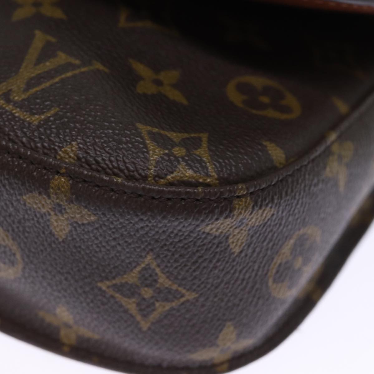 LOUIS VUITTON Monogram Saint Cloud MM Shoulder Bag M51243 LV 76046