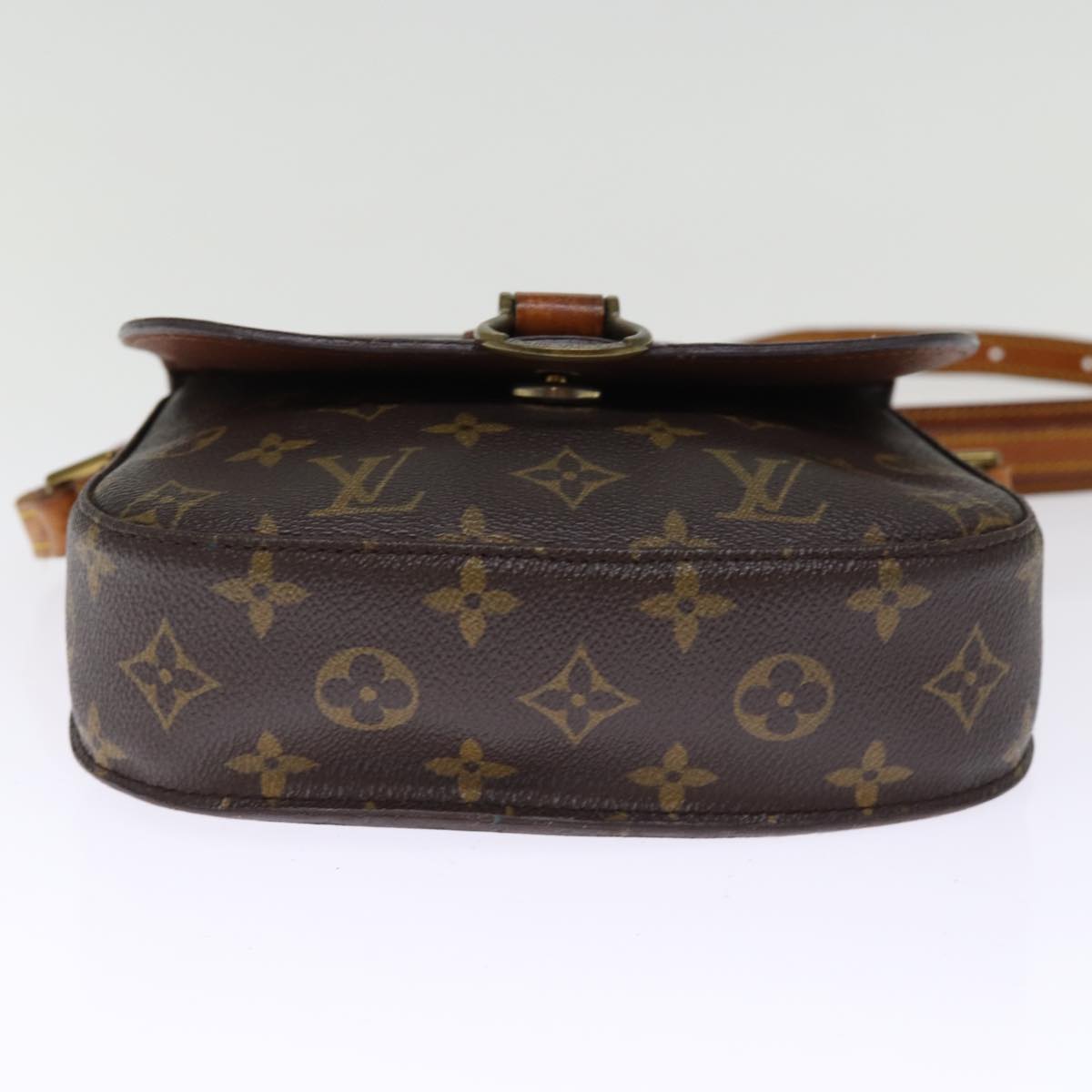 LOUIS VUITTON Monogram Saint Cloud MM Shoulder Bag M51243 LV 76046