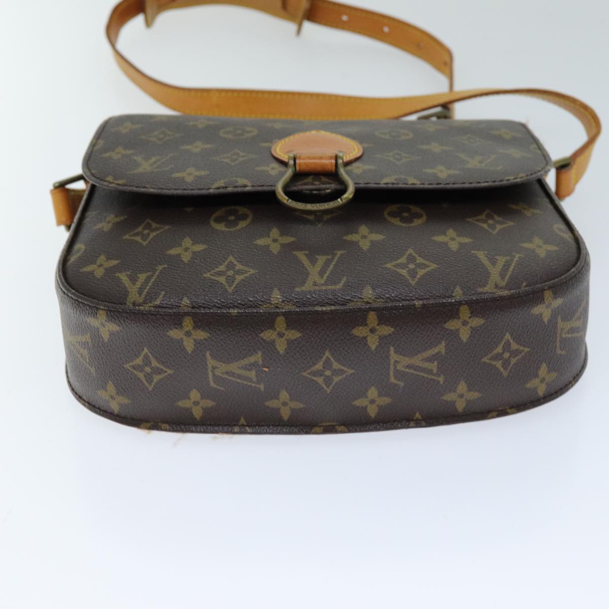 LOUIS VUITTON Monogram Saint Cloud GM Shoulder Bag M51242 LV 76048