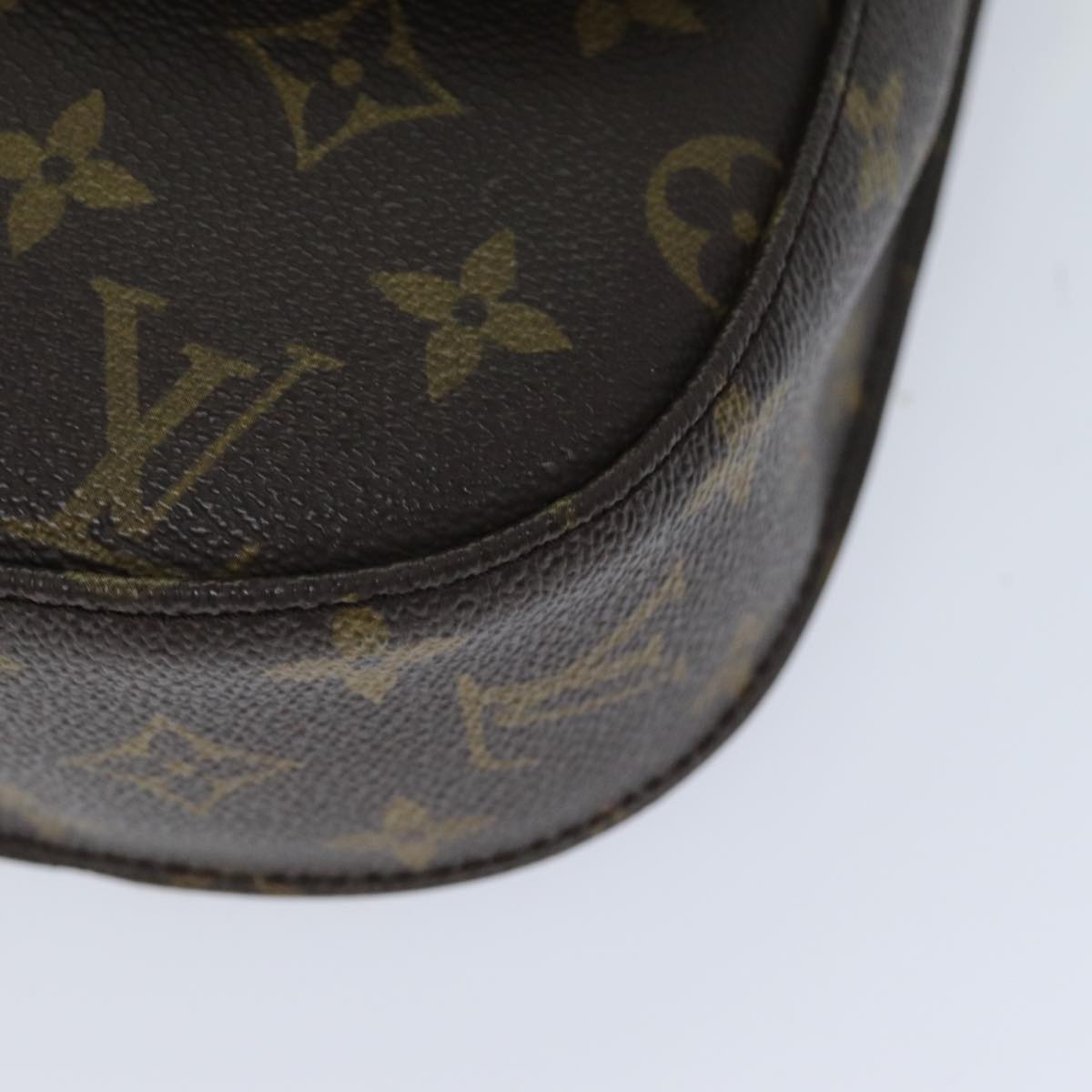 LOUIS VUITTON Monogram Saint Cloud GM Shoulder Bag M51242 LV 76048