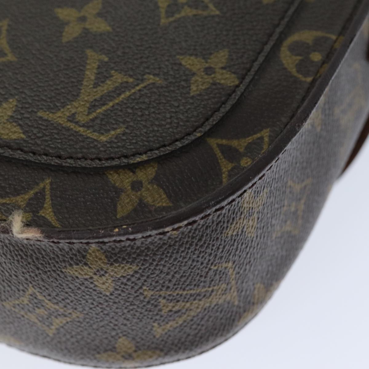 LOUIS VUITTON Monogram Saint Cloud GM Shoulder Bag M51242 LV 76048