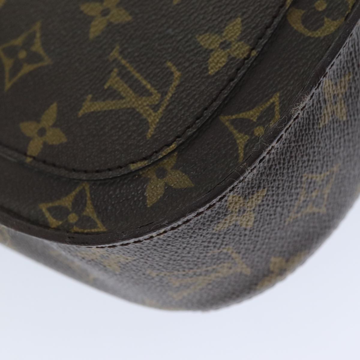 LOUIS VUITTON Monogram Saint Cloud GM Shoulder Bag M51242 LV 76048