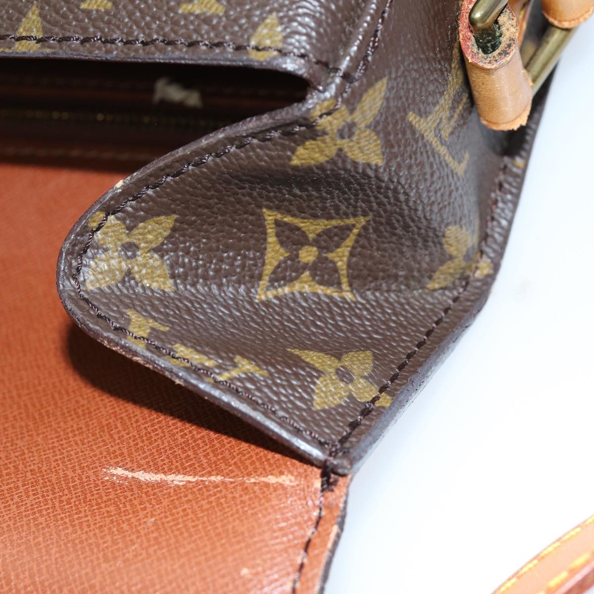 LOUIS VUITTON Monogram Saint Cloud GM Shoulder Bag M51242 LV 76048