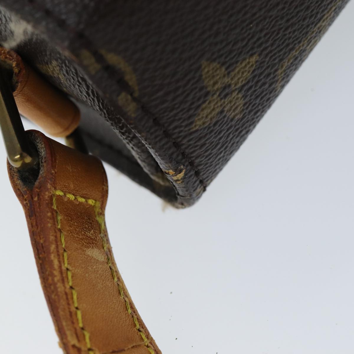 LOUIS VUITTON Monogram Saint Cloud GM Shoulder Bag M51242 LV 76048
