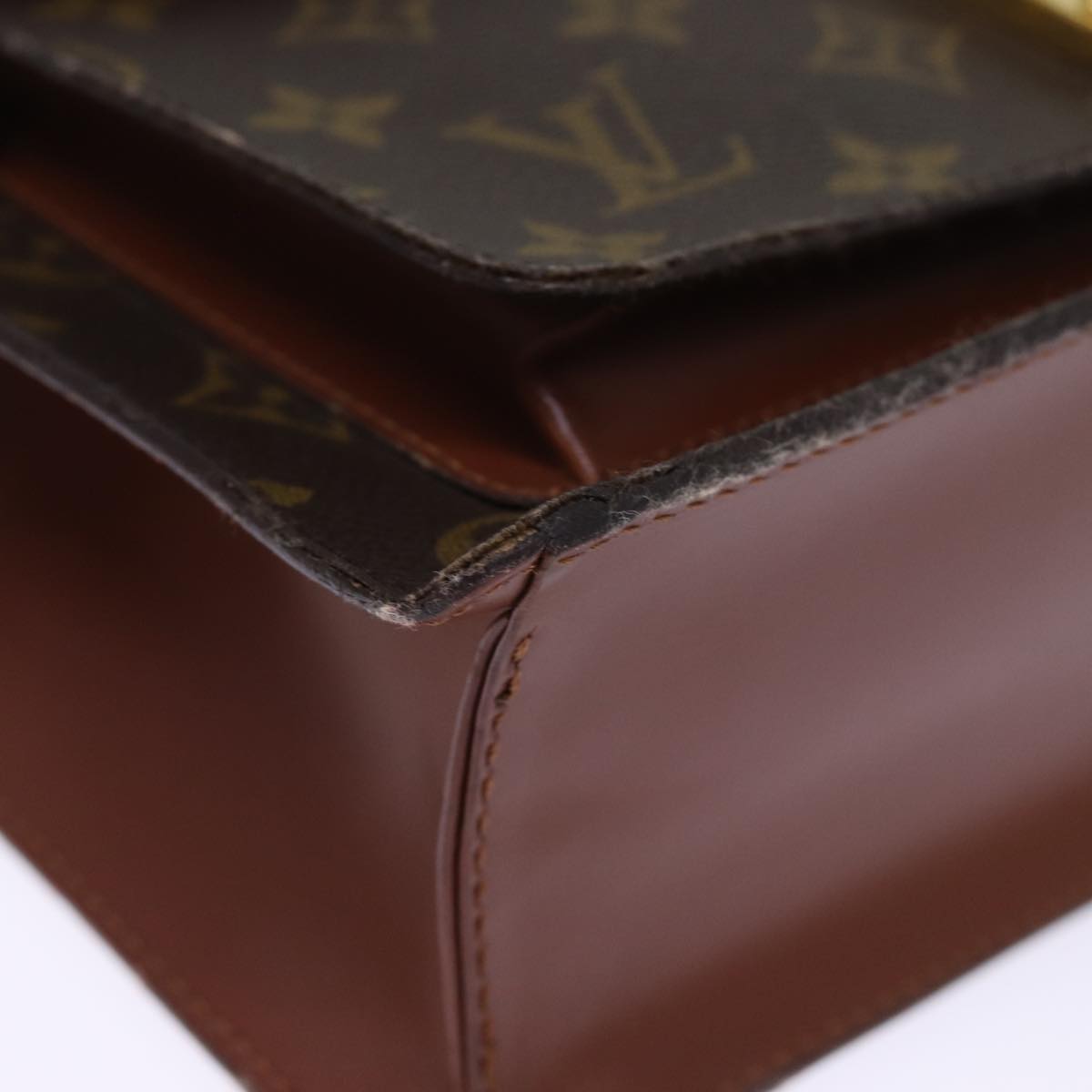 LOUIS VUITTON Monogram Monceau 28 Hand Bag 2way M51185 LV 76049