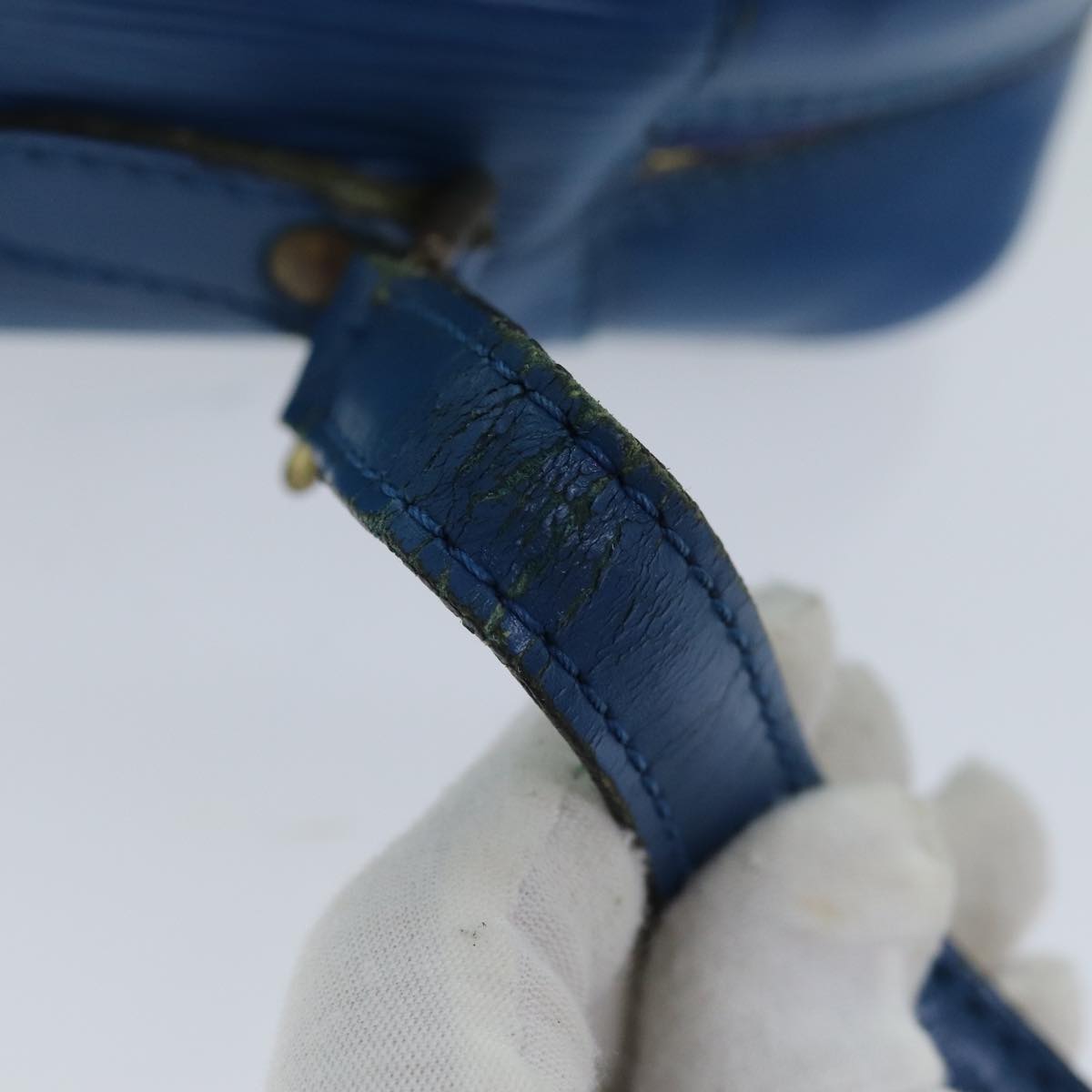 LOUIS VUITTON Epi Trocadero 27 Shoulder Bag Blue M52315 LV 76050