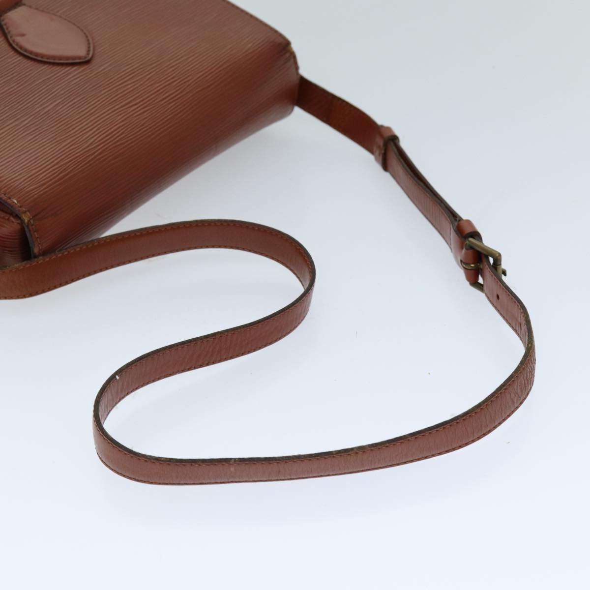 LOUIS VUITTON Epi Saint Cloud GM Shoulder Bag Brown M52193 LV 76051