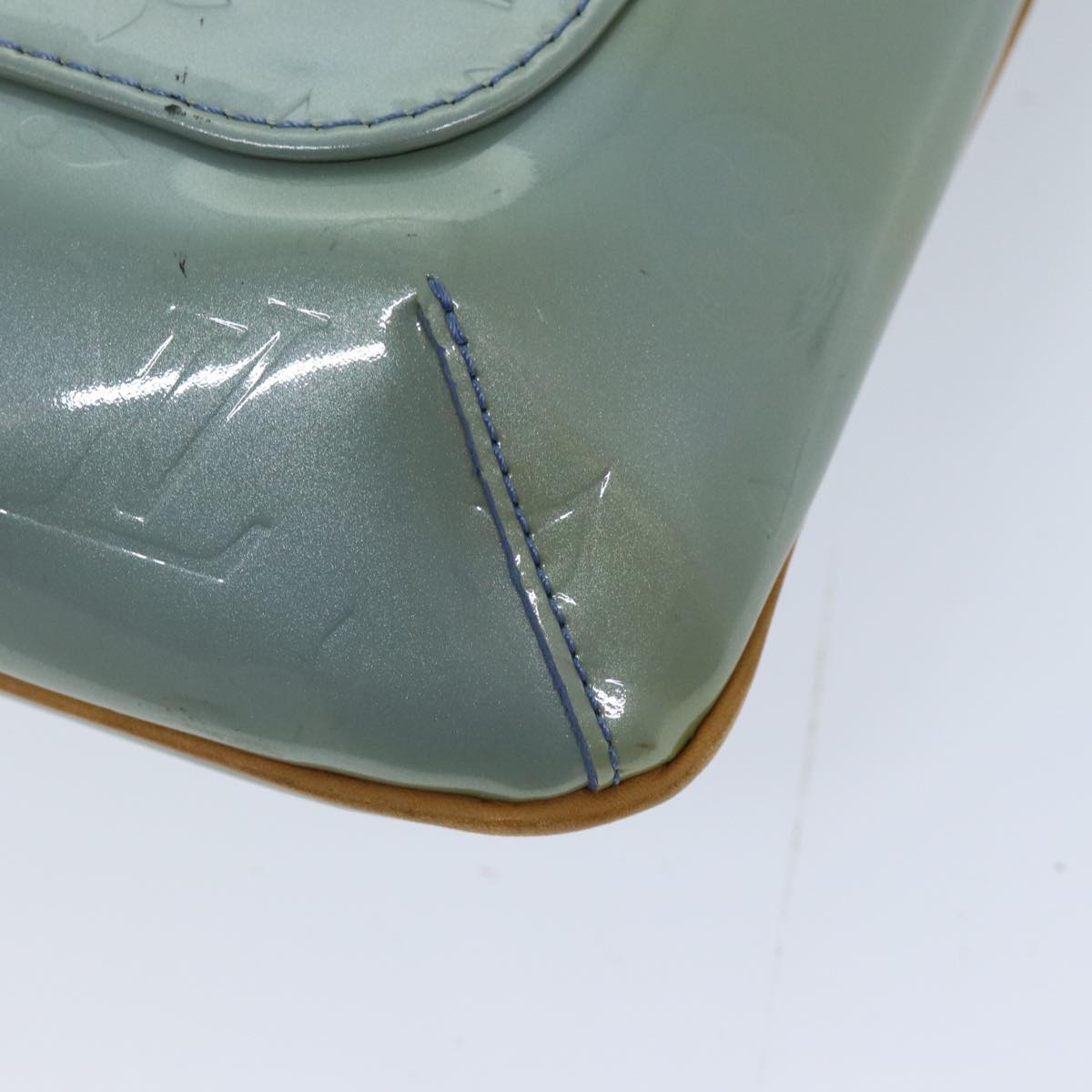 LOUIS VUITTON Monogram Vernis Thompson Street Bag Lavande M91009 LV 76053