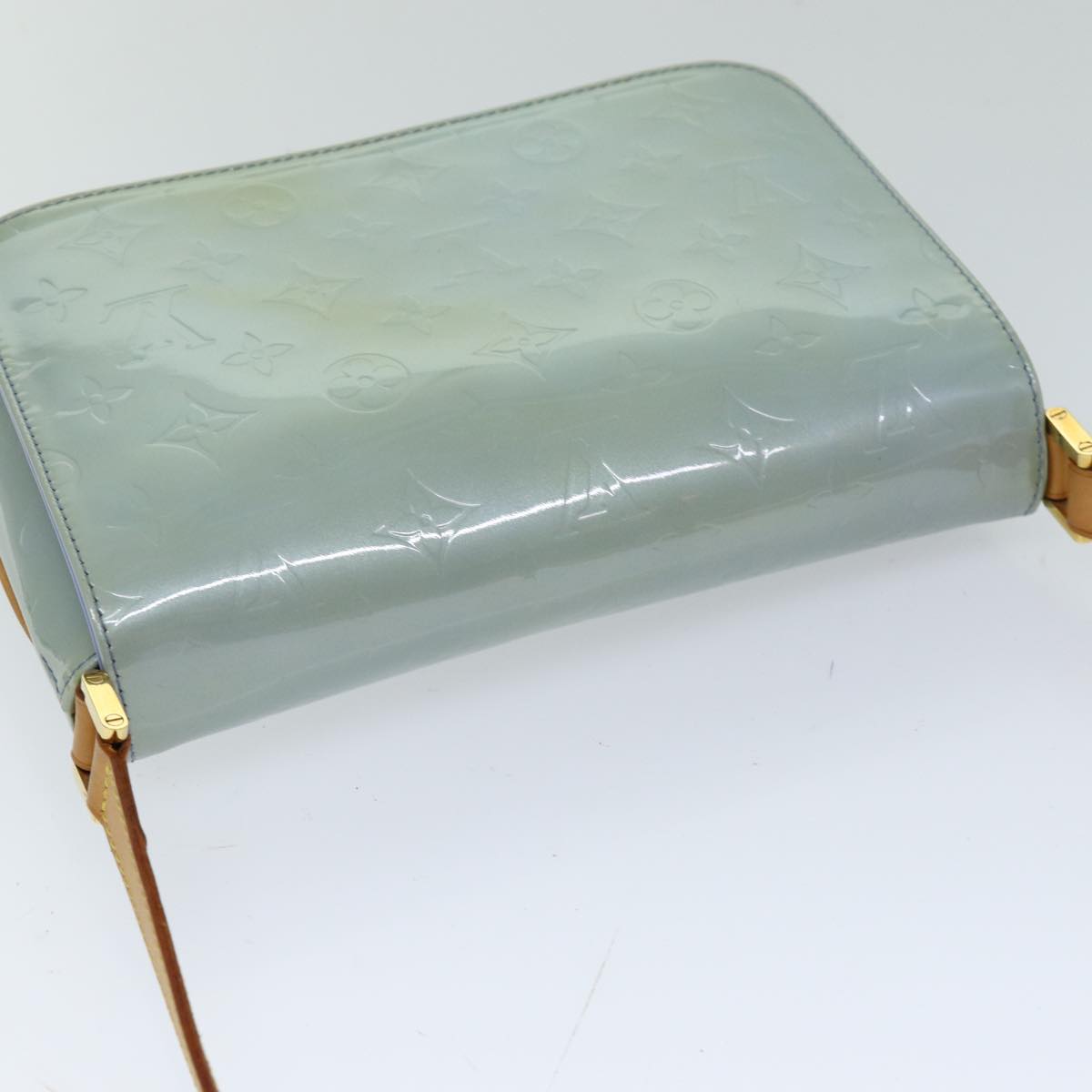 LOUIS VUITTON Monogram Vernis Thompson Street Bag Lavande M91009 LV 76053