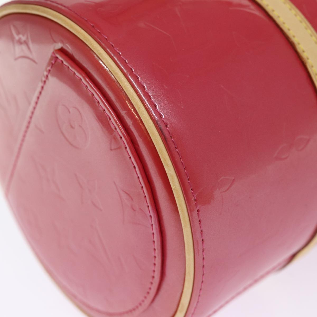 LOUIS VUITTON Monogram Vernis Bedford Hand Bag Fran Boise M9133F LV 76055