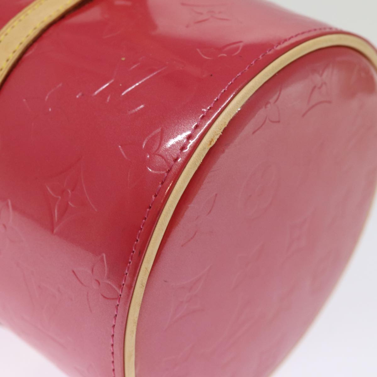LOUIS VUITTON Monogram Vernis Bedford Hand Bag Fran Boise M9133F LV 76055