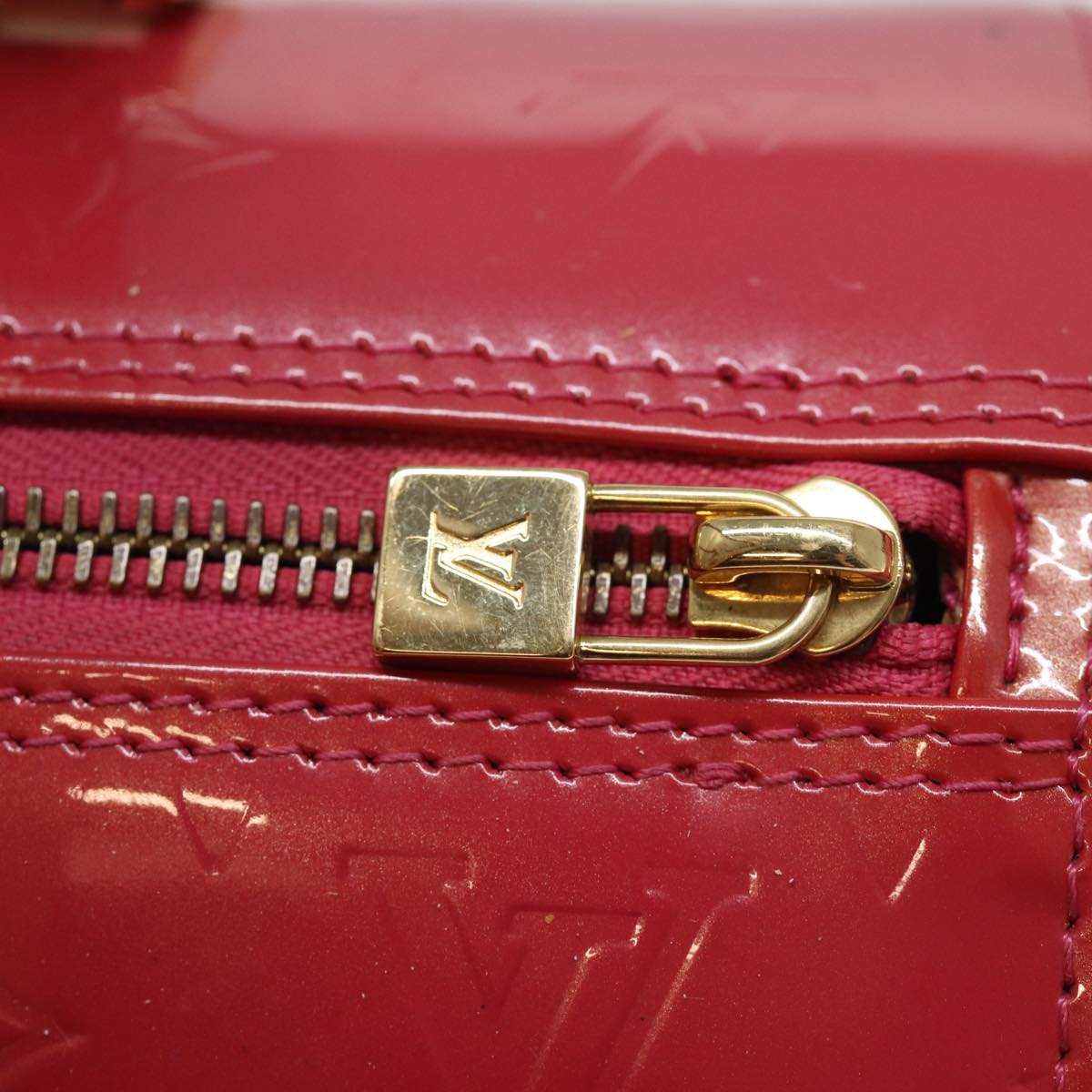 LOUIS VUITTON Monogram Vernis Bedford Hand Bag Fran Boise M9133F LV 76055