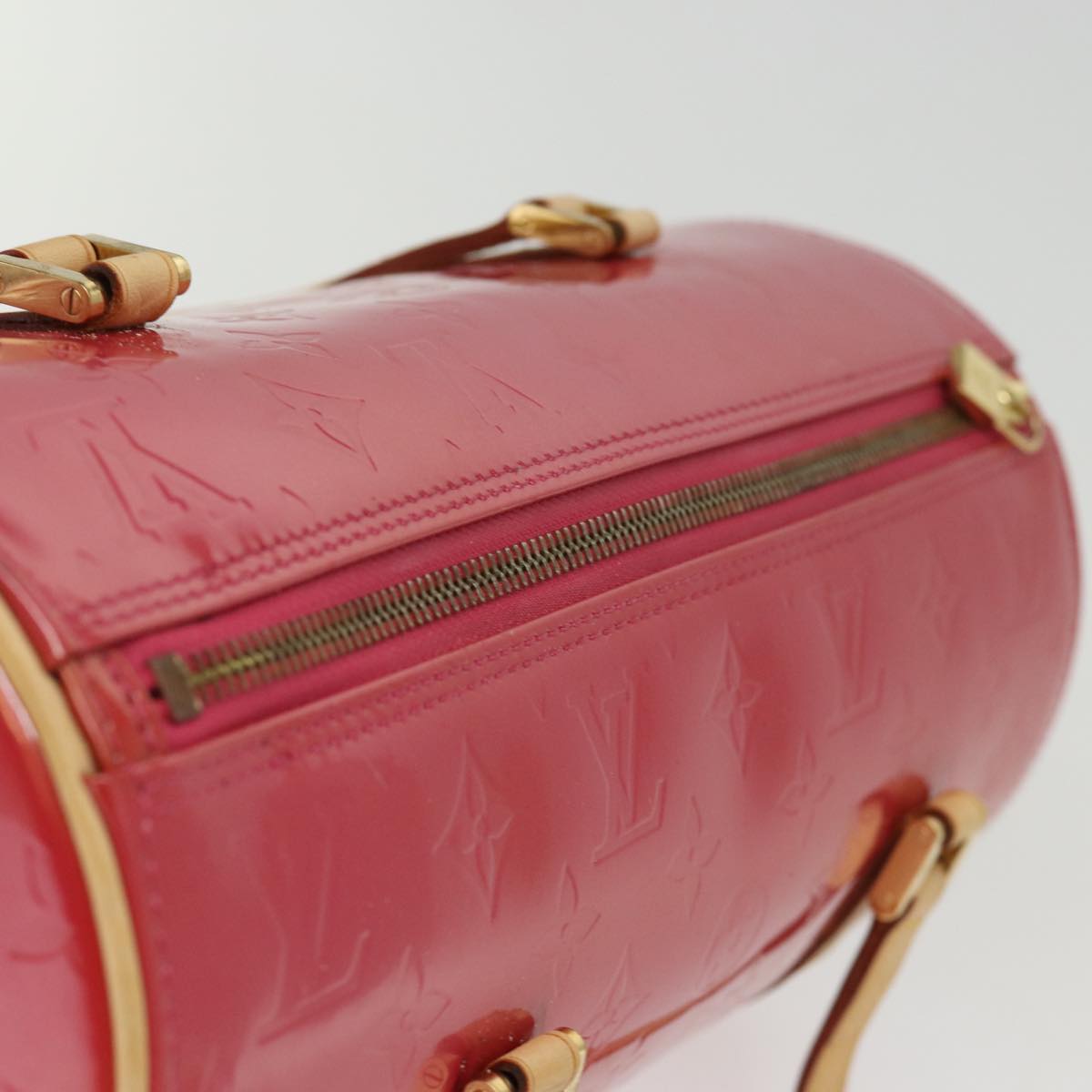 LOUIS VUITTON Monogram Vernis Bedford Hand Bag Fran Boise M9133F LV 76055