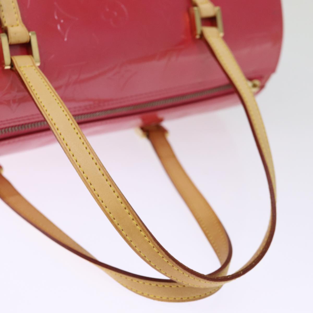 LOUIS VUITTON Monogram Vernis Bedford Hand Bag Fran Boise M9133F LV 76055
