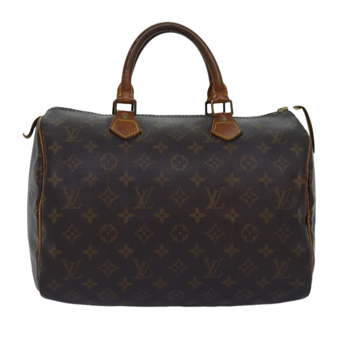 LOUIS VUITTON Monogram Speedy 30 Hand Bag M41526 LV 76057
