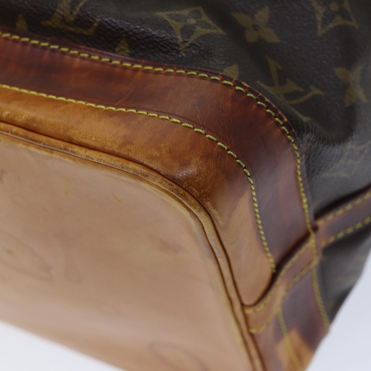 LOUIS VUITTON Monogram Noe Shoulder Bag M42224 LV 76058