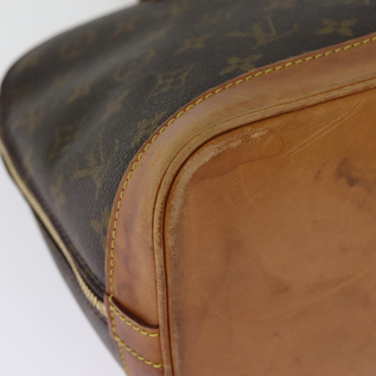 LOUIS VUITTON Monogram Alma Hand Bag M51130 LV 76061