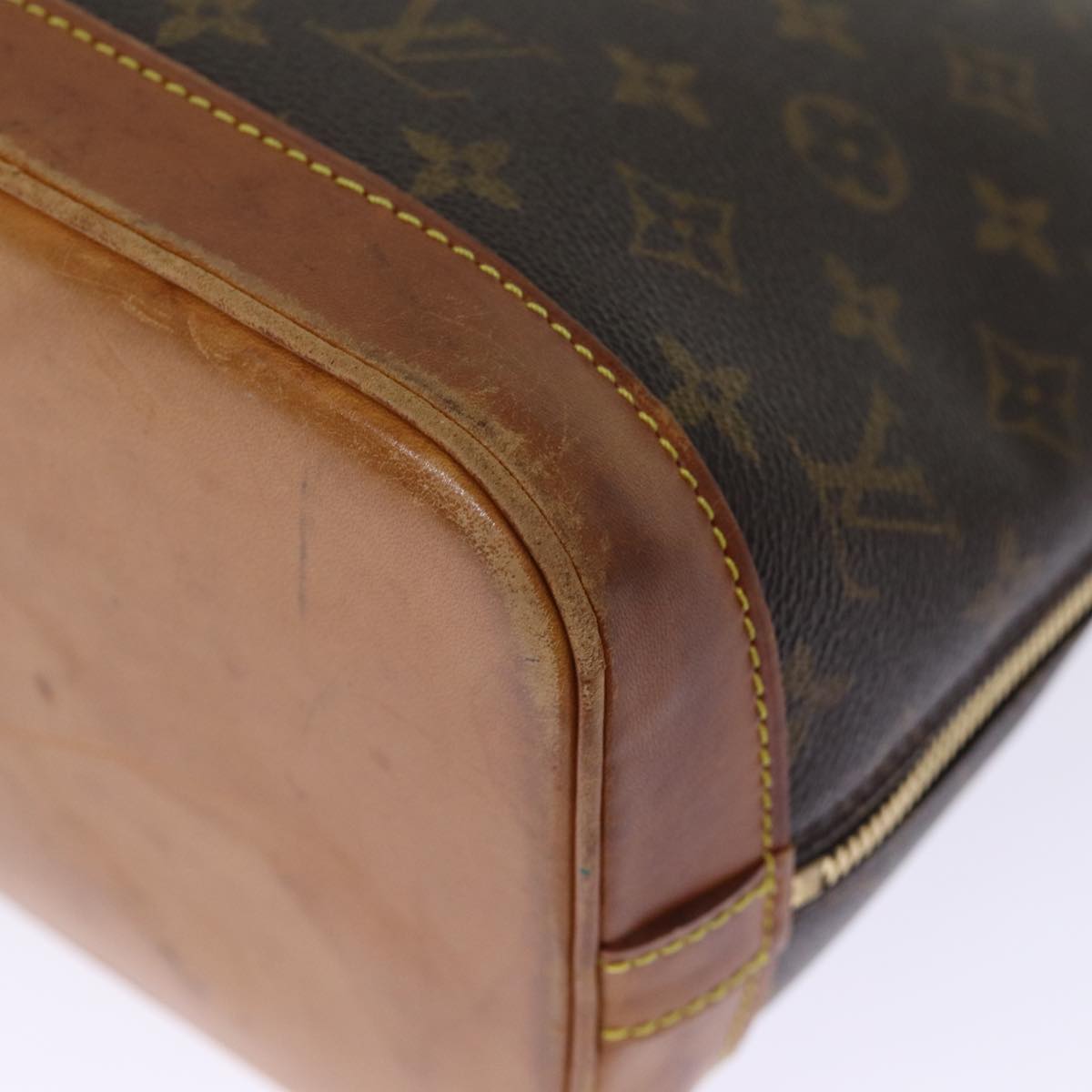 LOUIS VUITTON Monogram Alma Hand Bag M51130 LV 76061
