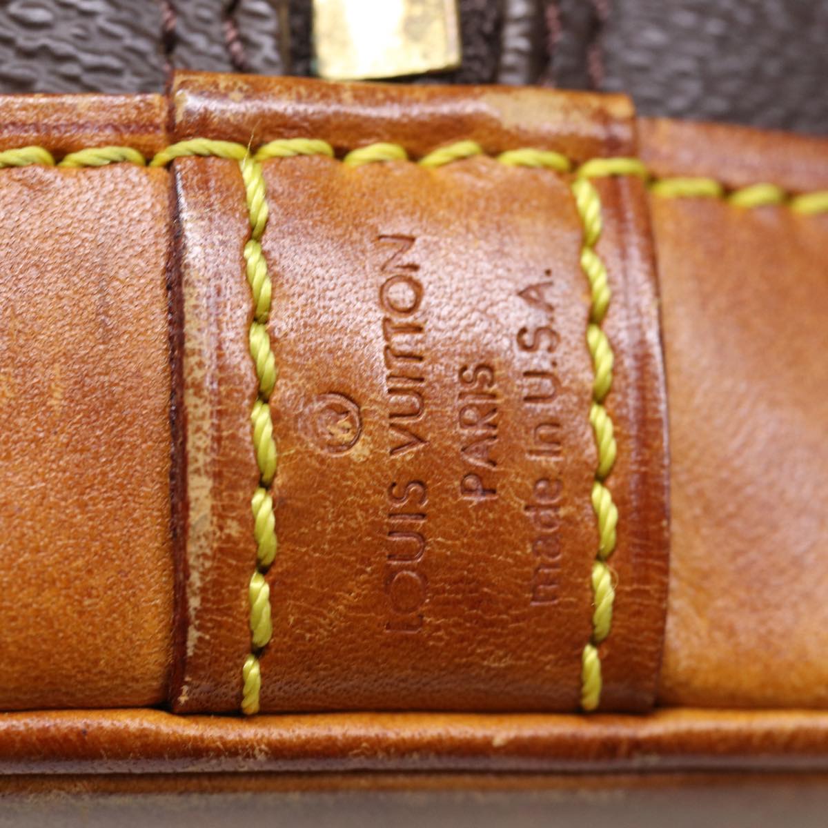 LOUIS VUITTON Monogram Alma Hand Bag M51130 LV 76061