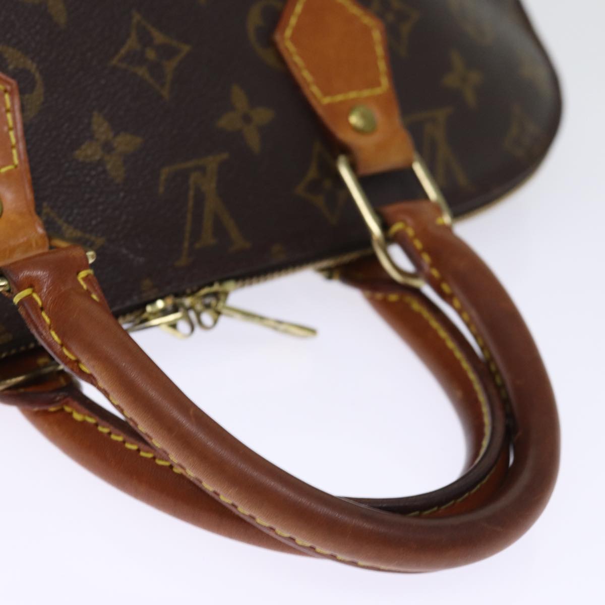 LOUIS VUITTON Monogram Alma Hand Bag M51130 LV 76061