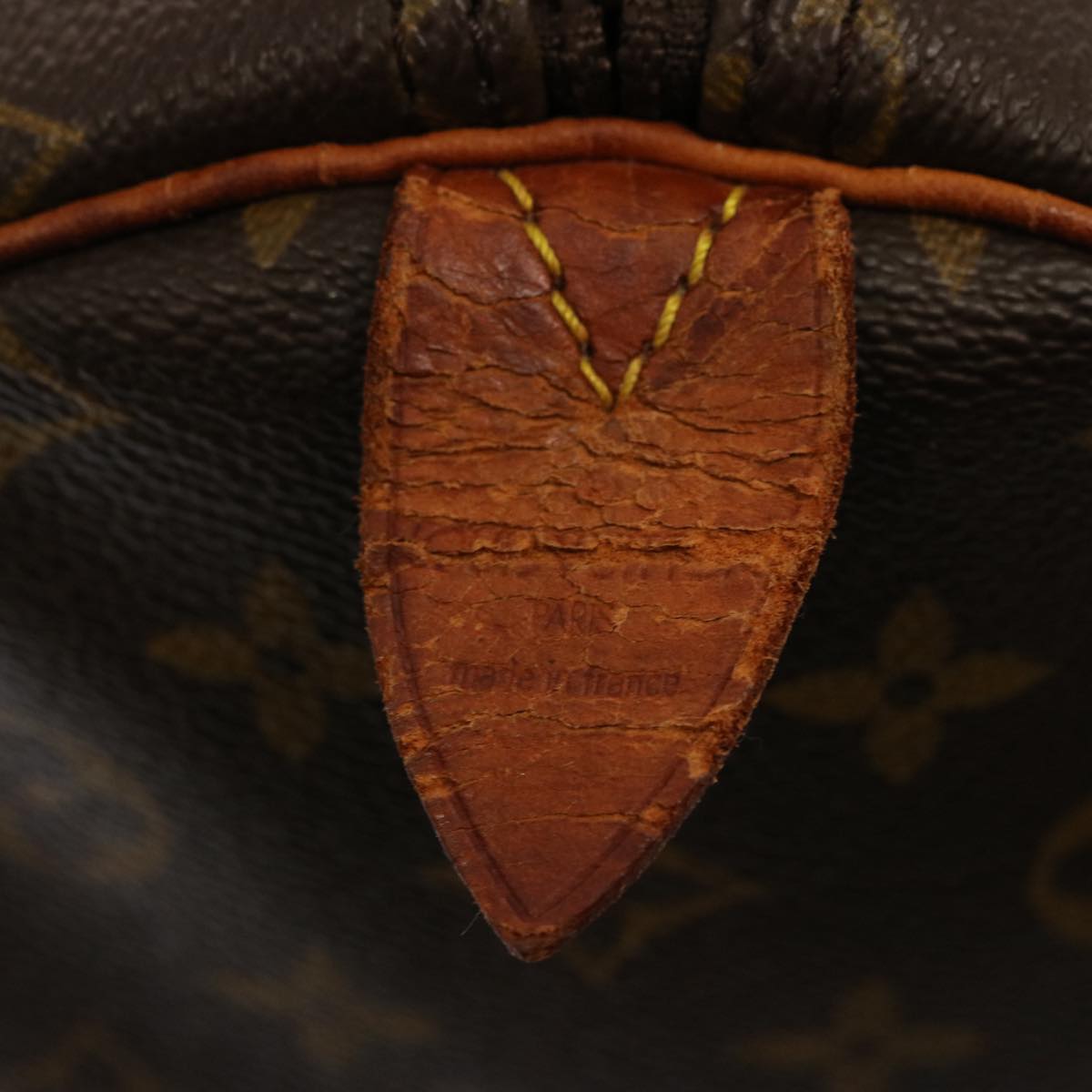 LOUIS VUITTON Monogram Keepall 55 Boston Bag M41424 LV 76066