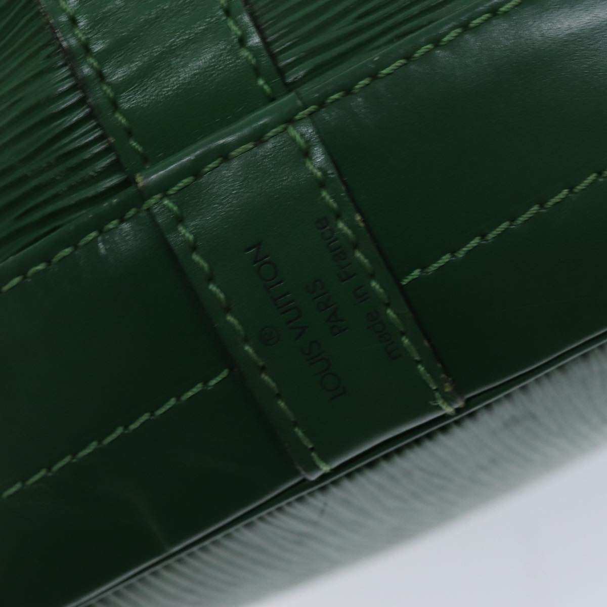 LOUIS VUITTON Epi Noe Shoulder Bag Green M44004 LV 76069