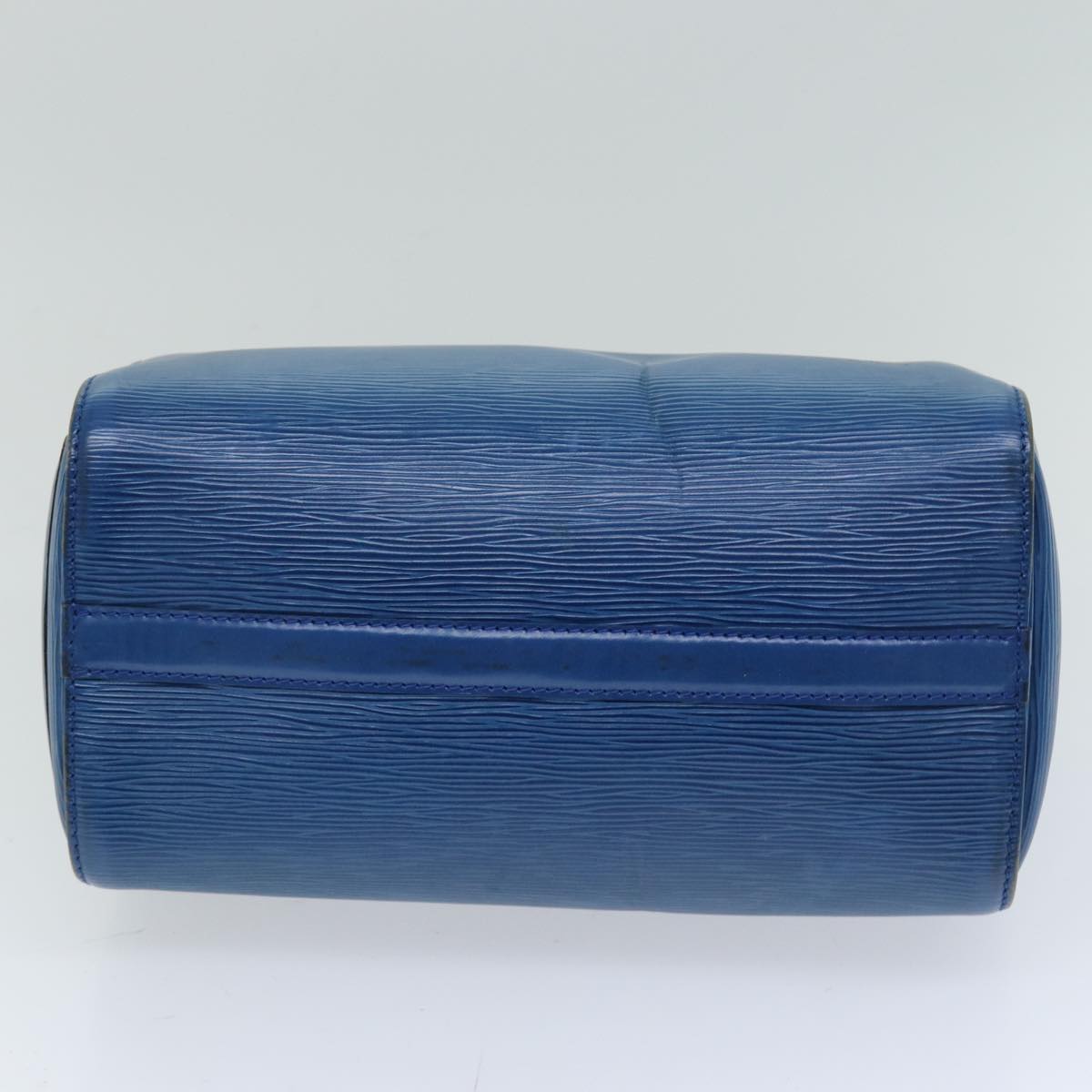 LOUIS VUITTON Epi Speedy 25 Hand Bag Toledo Blue M43015 LV 76071
