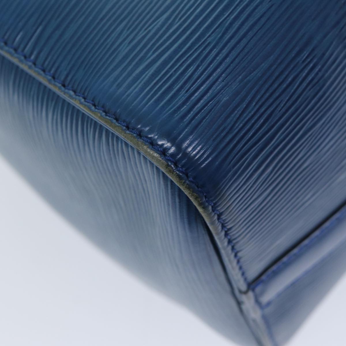LOUIS VUITTON Epi Speedy 25 Hand Bag Toledo Blue M43015 LV 76071