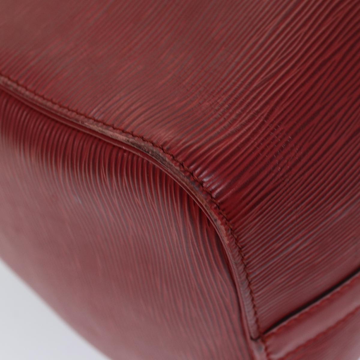 LOUIS VUITTON Epi Speedy 30 Hand Bag Castilian Red M43007 LV 76072