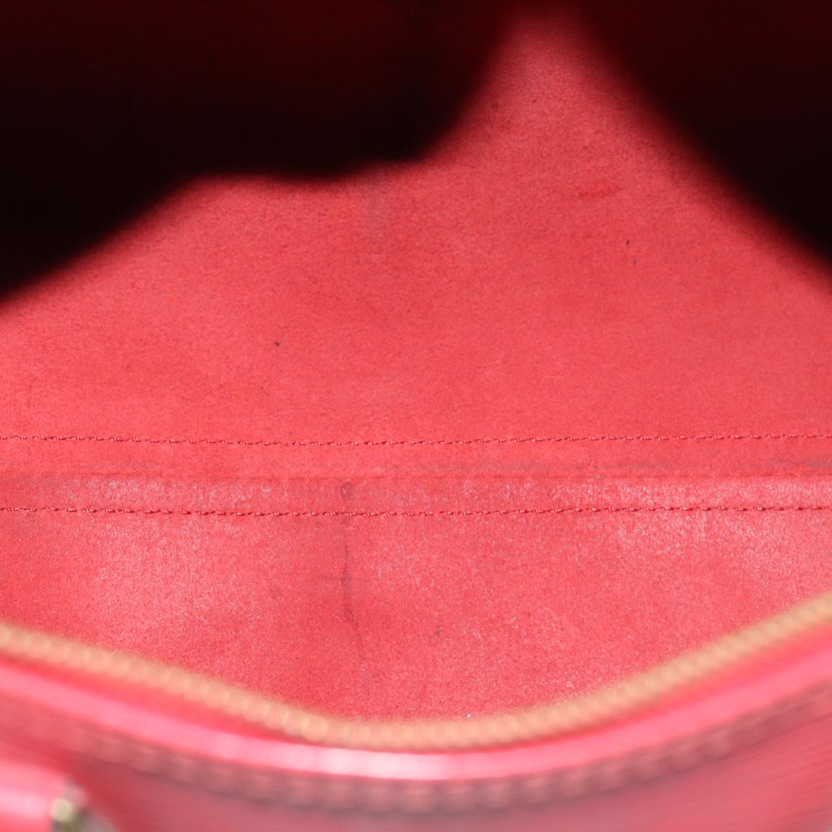 LOUIS VUITTON Epi Speedy 30 Hand Bag Castilian Red M43007 LV 76072