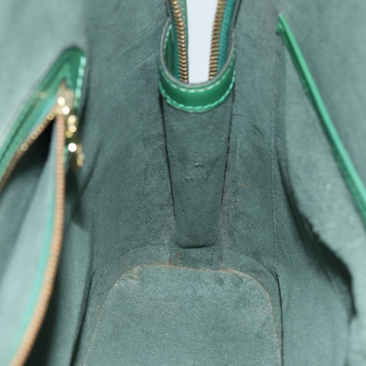 LOUIS VUITTON Epi Lussac Shoulder Bag Green M52284 LV 76073