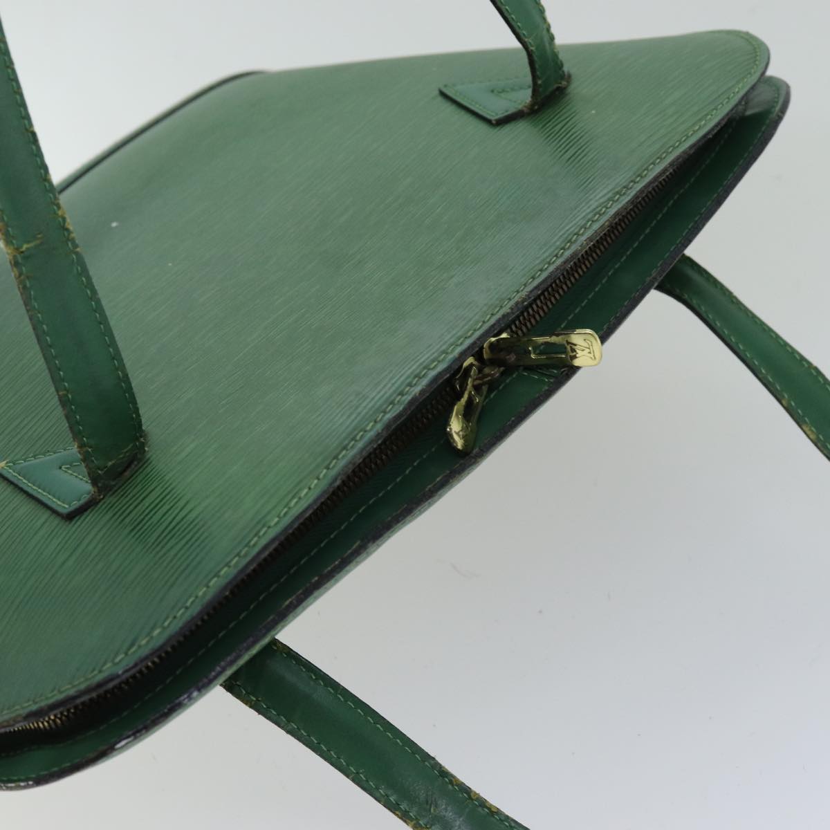 LOUIS VUITTON Epi Lussac Shoulder Bag Green M52284 LV 76073