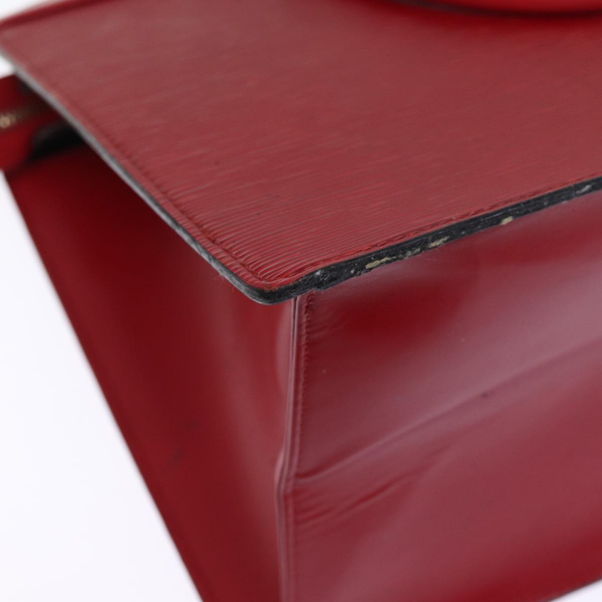 LOUIS VUITTON Epi Riviera Hand Bag Red M48187 LV 76076