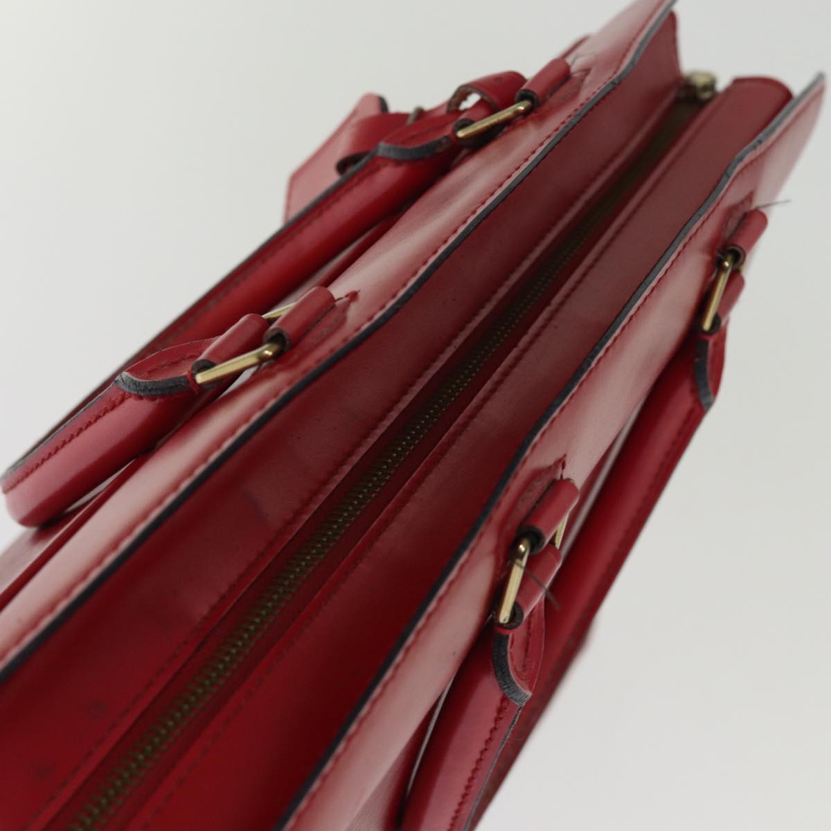 LOUIS VUITTON Epi Riviera Hand Bag Red M48187 LV 76076