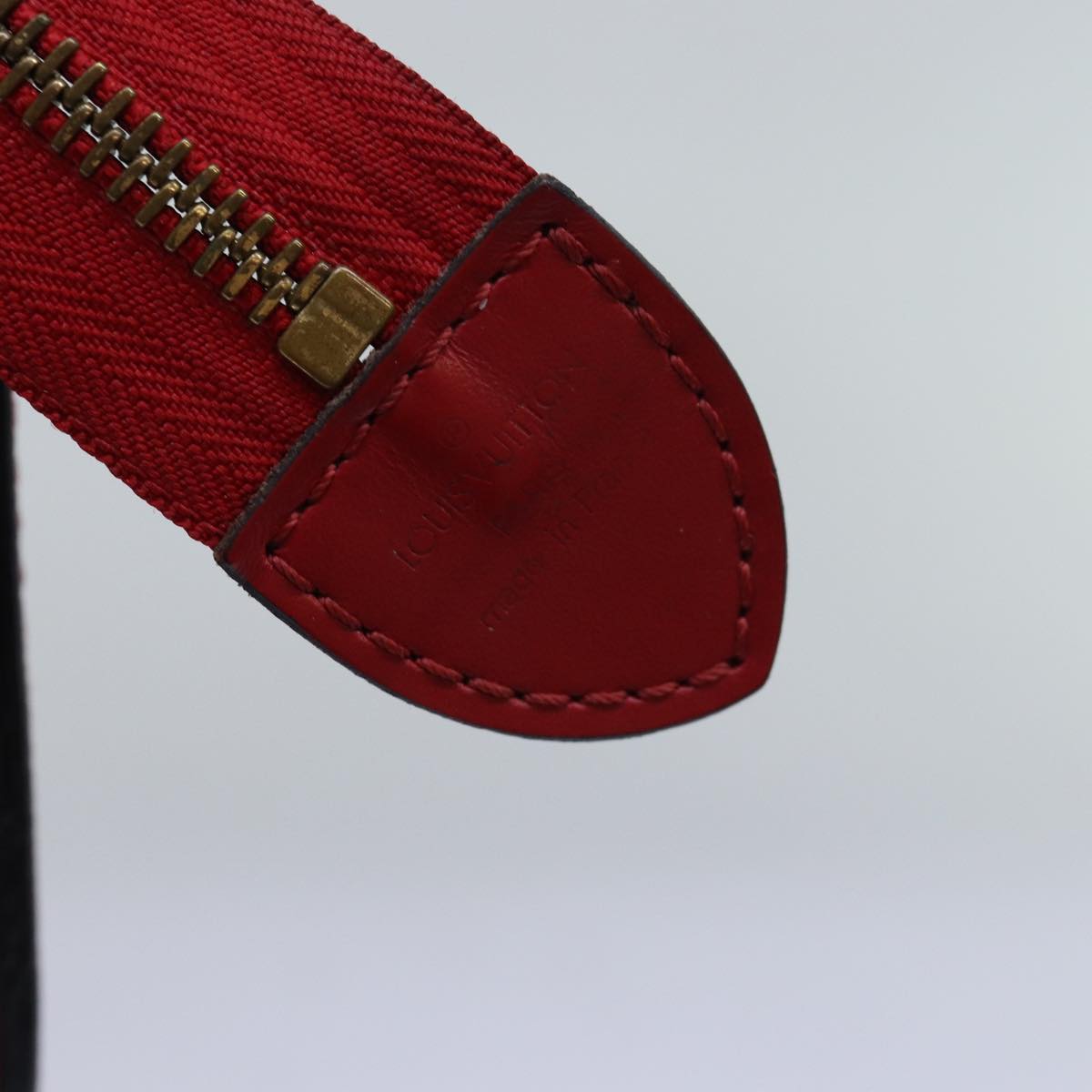 LOUIS VUITTON Epi Riviera Hand Bag Red M48187 LV 76077