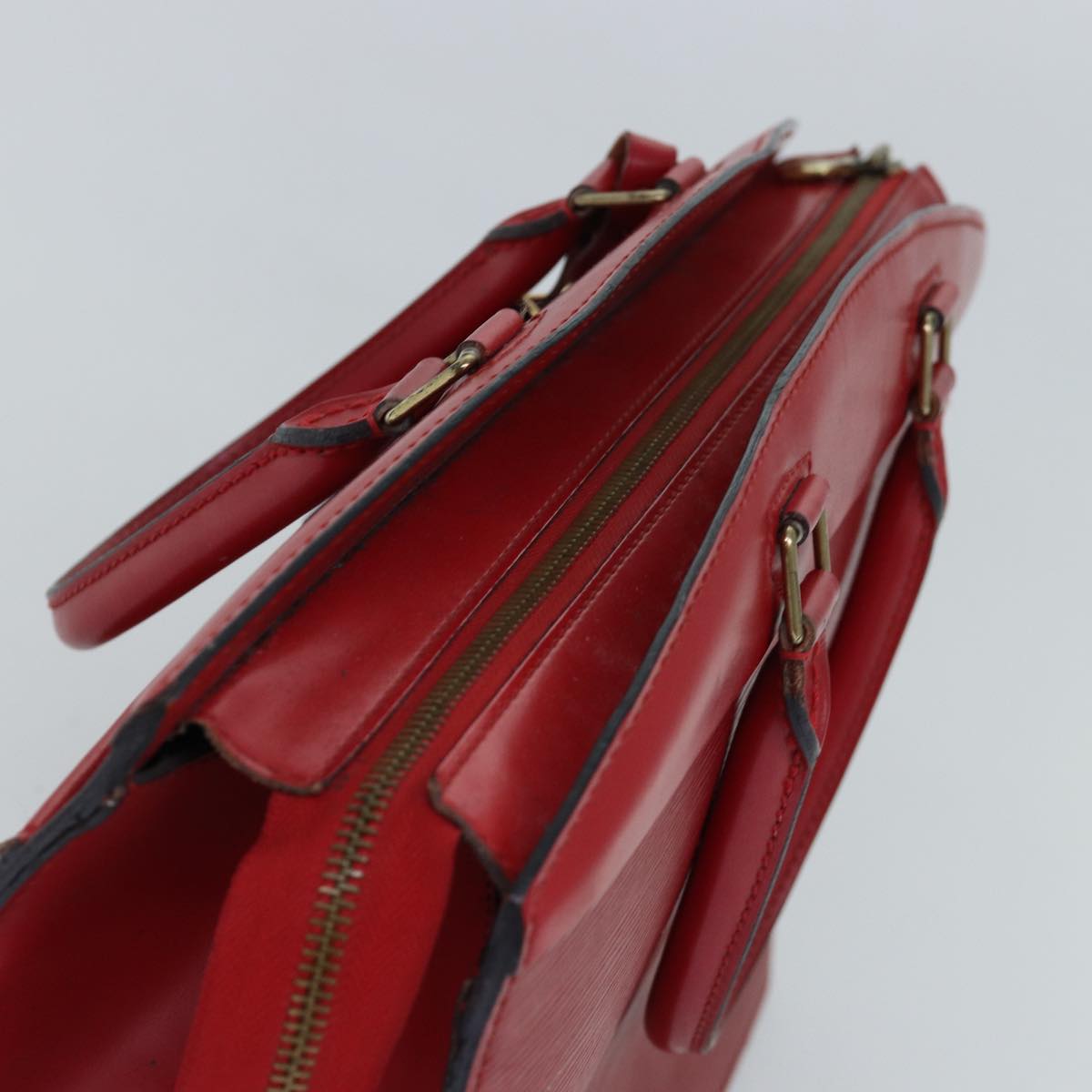 LOUIS VUITTON Epi Riviera Hand Bag Red M48187 LV 76077