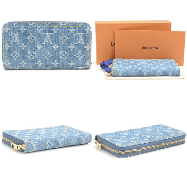 Louis Vuitton Monogram Denim Zippy Wallet M82958