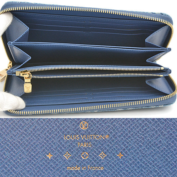 Louis Vuitton Monogram Denim Zippy Wallet M82958